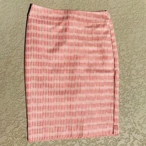 Ann Taylor Loft pink pencil skirt NWOT